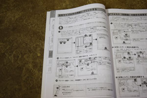 タブ部印刷方法